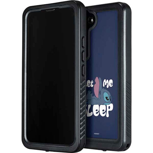 Disney Lilo and Stitch Let Me Sleep Galaxy S24 Waterproof Case